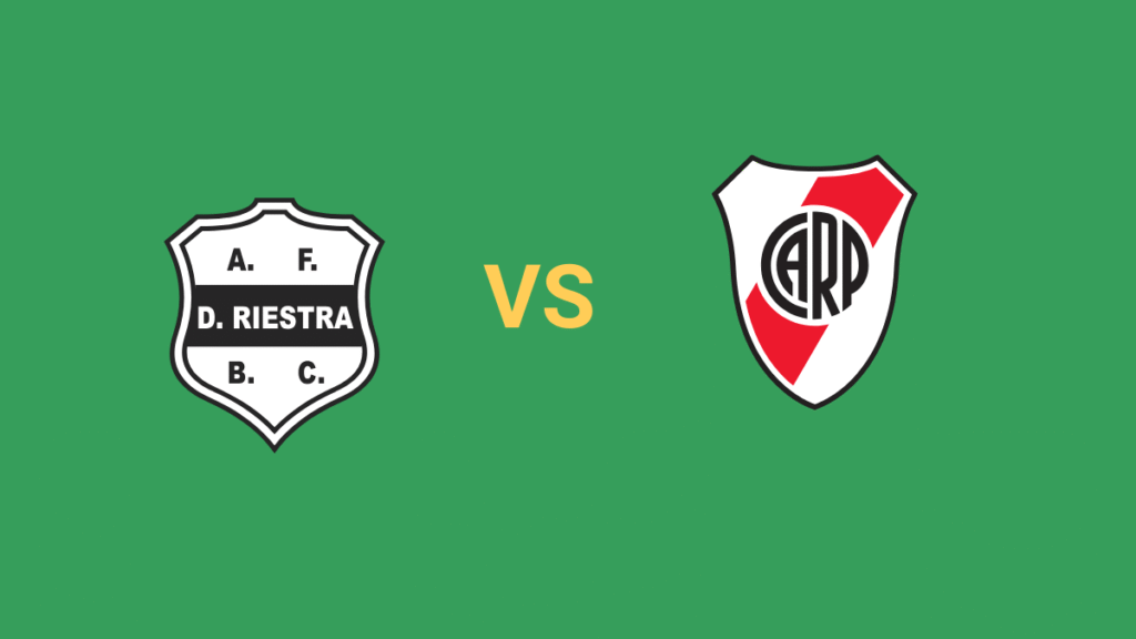 ESCUDO River Plate Vs DEportivo Riesrtra